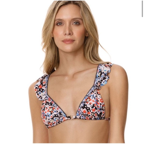 Women's Maaji Rise Again Pirouette Sliding Triangle Bikini Top Size Medium M - Picture 1 of 8
